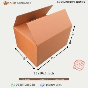13x10x7 Inches - 3 Ply - Carton Style