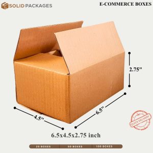 6.5x4.5x2.75 Inches - 3 Ply - Carton Style
