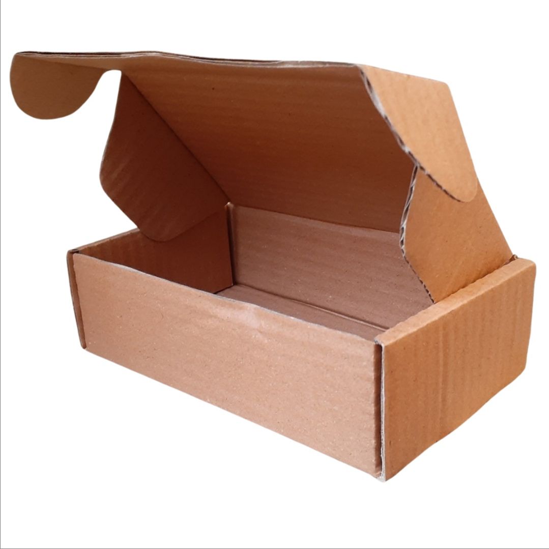 Carton Boxes | 7x4x2 Inch | Packaging Material | 3 Ply Hard Corrugated Folding Style Boxes | Packing Box | 7" Length x 4" Width x 2" Height - Image 2