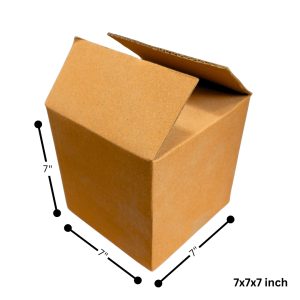 7x7x7 inch - 3 Ply - Carton Style