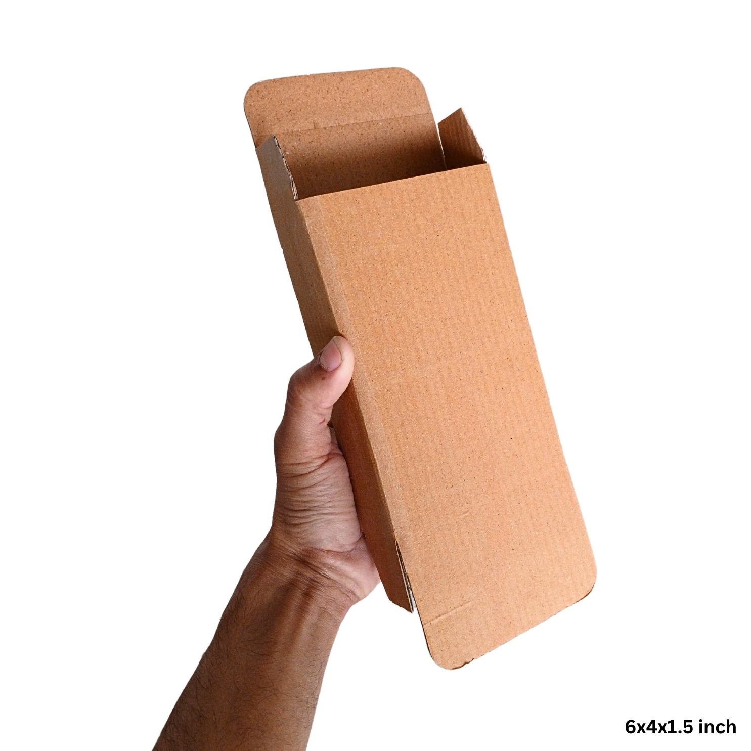 6x1.5x4 inch Carton boxes for packaging solution | Clock Box | top and bottom style box | Packing Boxes | Solid Packages - Image 2