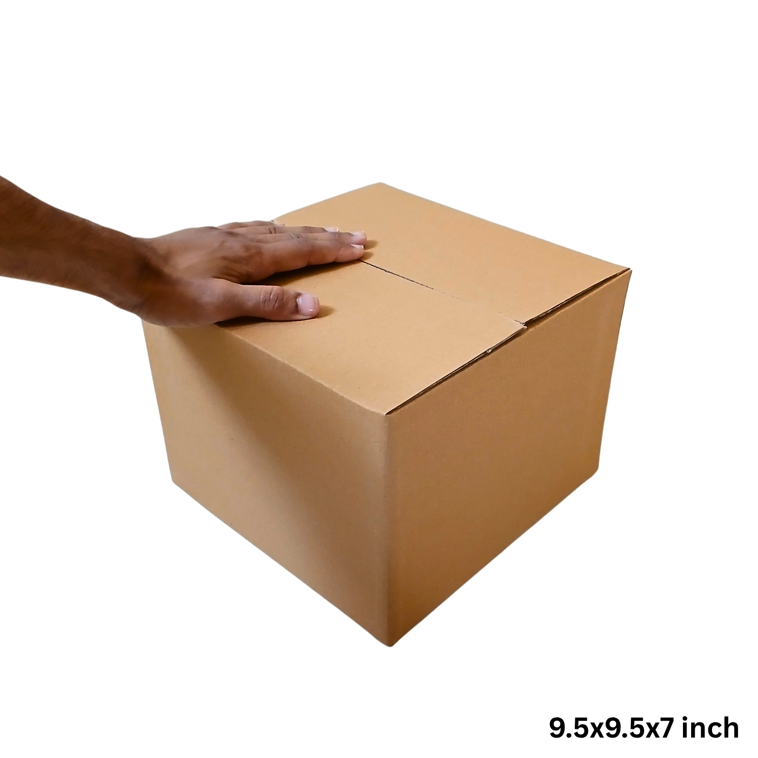 Carton Boxes | Corrugated Boxes | 9.5x9.5x7 Inch | Box For Packaging | square Box | Carton box for packaging | Shipping Box | Solid Packages - Image 4