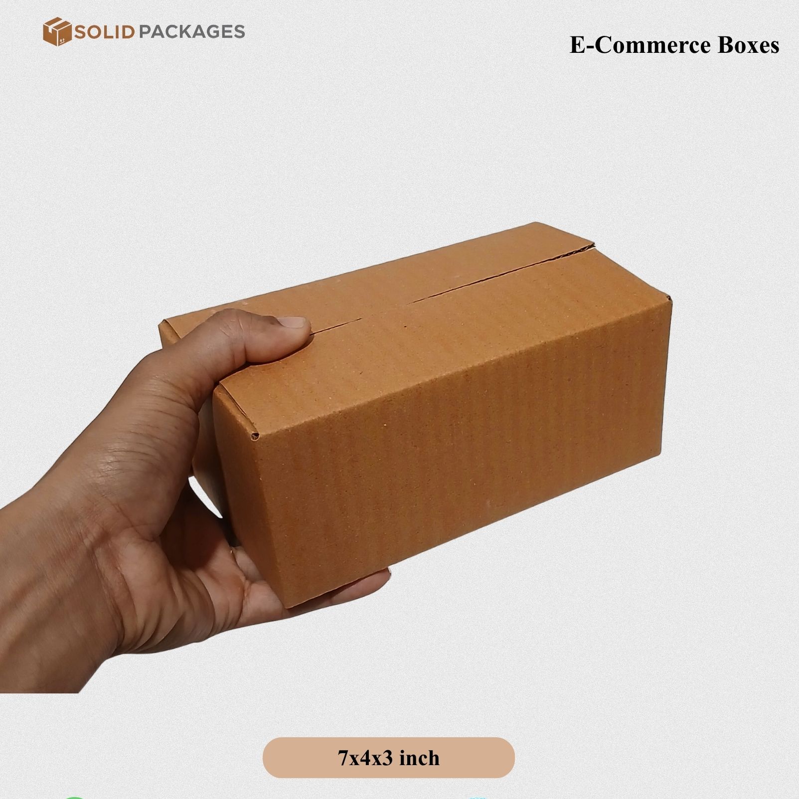 7x4x3 inch - 3 Ply - Carton Style - Image 2