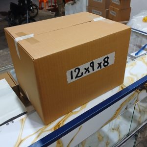 Carton Box | 12x9x8 Inches | 3 Ply Hard Corrugated Boxes | Packaging Material | Packing Box | Mailer Boxes | Solid Packages
