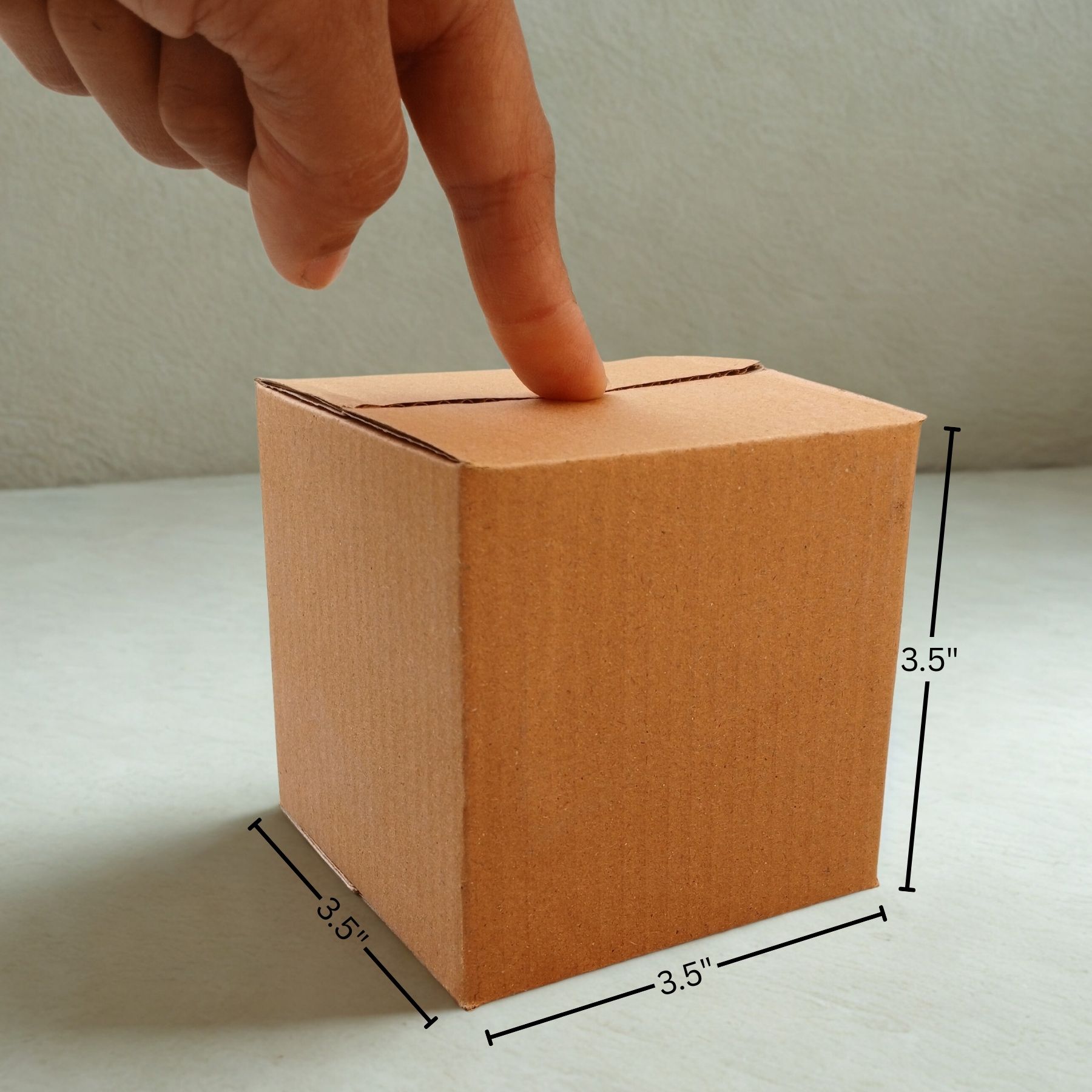 carton box 3.5 x 3.5 x 3.5 inch | cup box | Gift packing box | small Mug box | Packing Box for Gifts, craft items & jewelry items