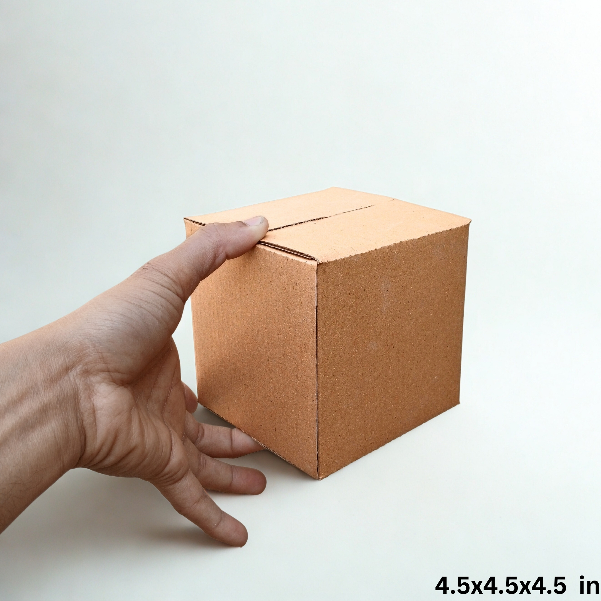 4.5x4.5x4.5 inch Cubical Corrugated Carton Boxes | boxes for packing | Best for e-commerce and Online Sellers | Packaging material - Image 5